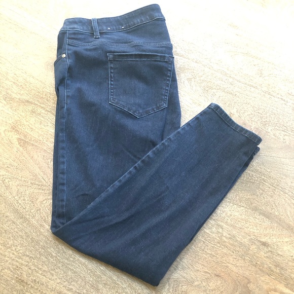 Lane BRYANT Deluxe Fit Low Rise Skinny  22 - Picture 4 of 4